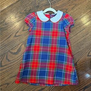 Plaid Tartan CPC / Classic Prep Dress with Peter Pan Collar - Size 5
